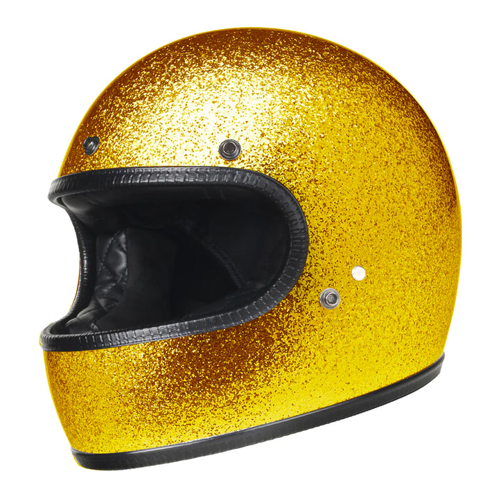 Retro DOT Full Face Motorcycle Helmet