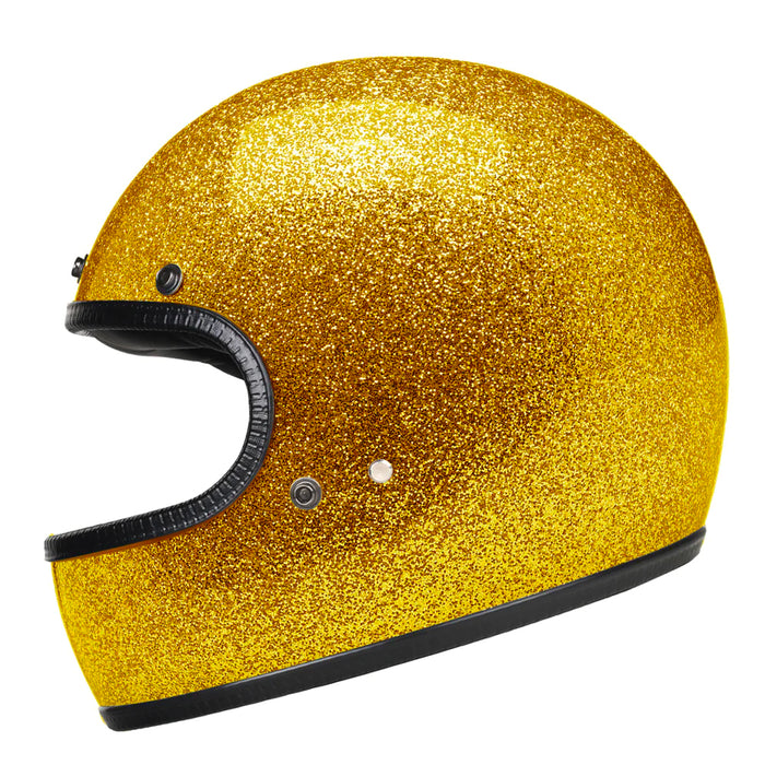 Retro DOT Full Face Motorcycle Helmet