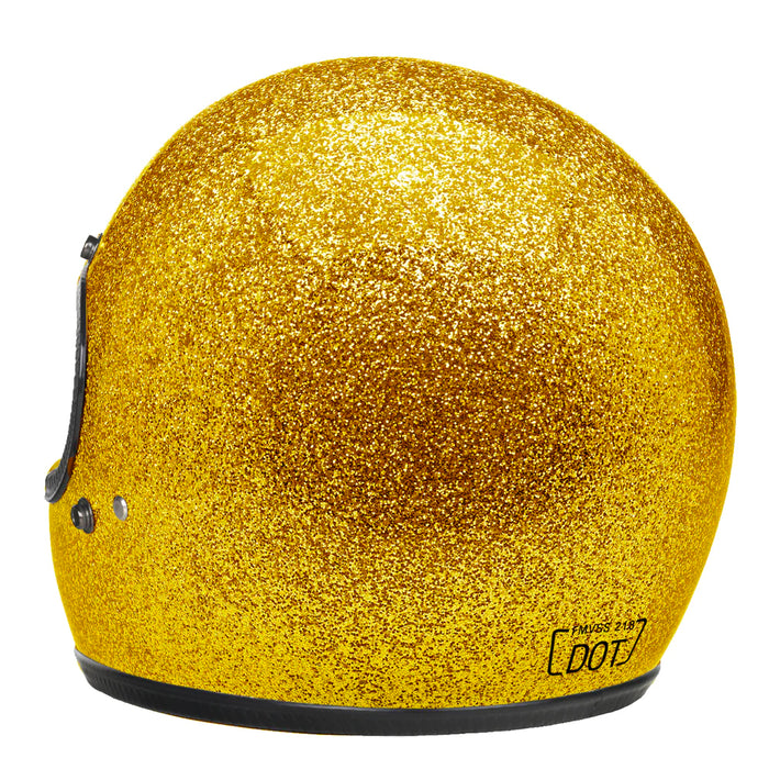 Retro DOT Full Face Motorcycle Helmet