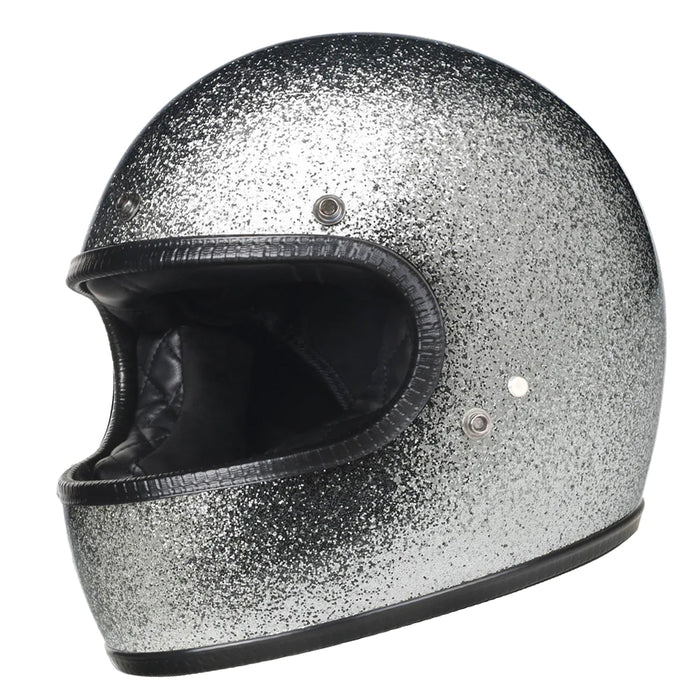 Retro DOT Full Face Motorcycle Helmet