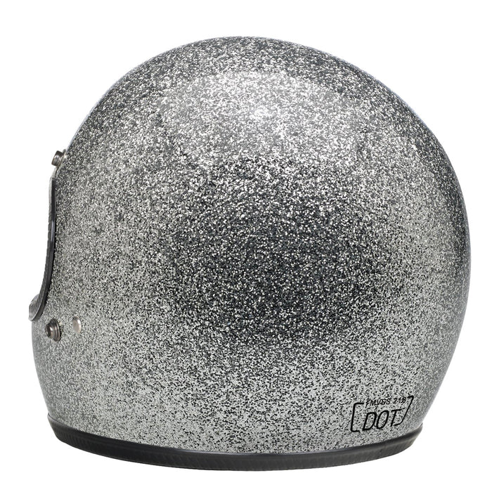 Retro DOT Full Face Motorcycle Helmet