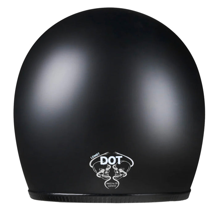 Retro DOT Full Face Motorcycle Helmet