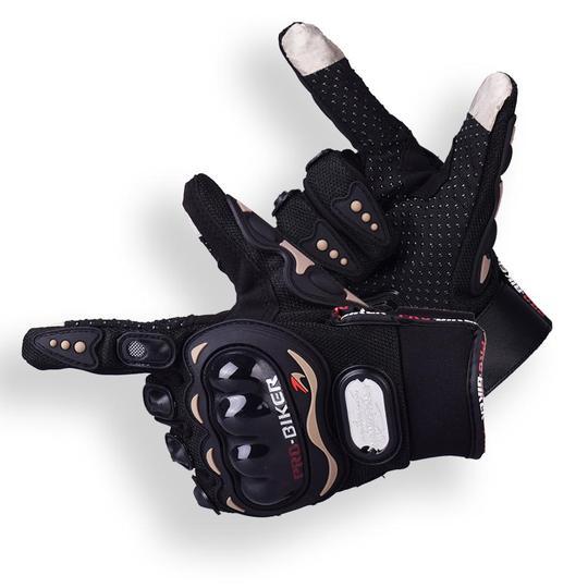 Touch Screen Full Finger Non-Slip Motorcycle Gloves