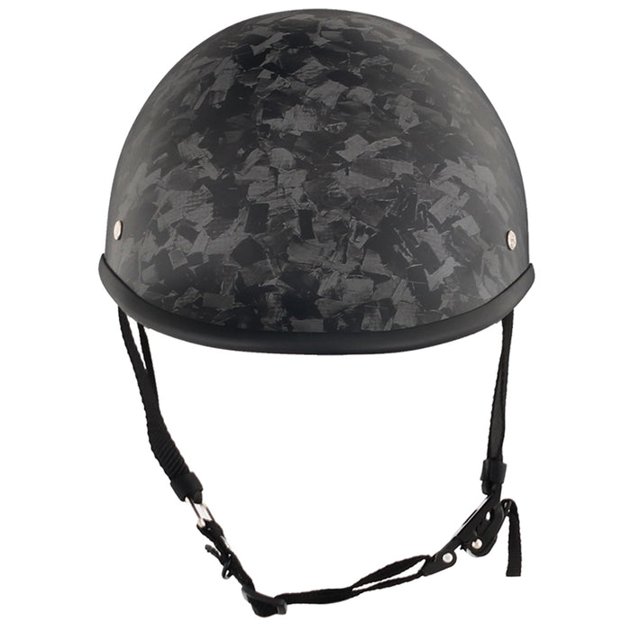 Smallest & Lightest DOT Polo Helmet – Forged Carbon Black
