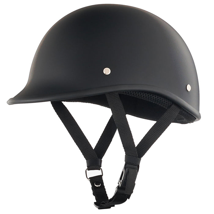 Smallest & Lightest DOT Polo Helmet – Matte Black