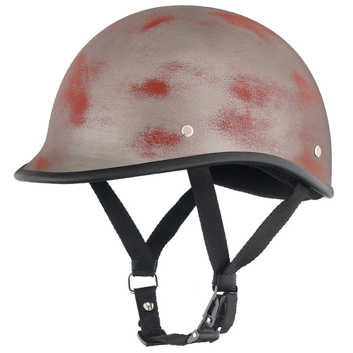 Smallest & Lightest DOT Polo Helmet – Rust Black