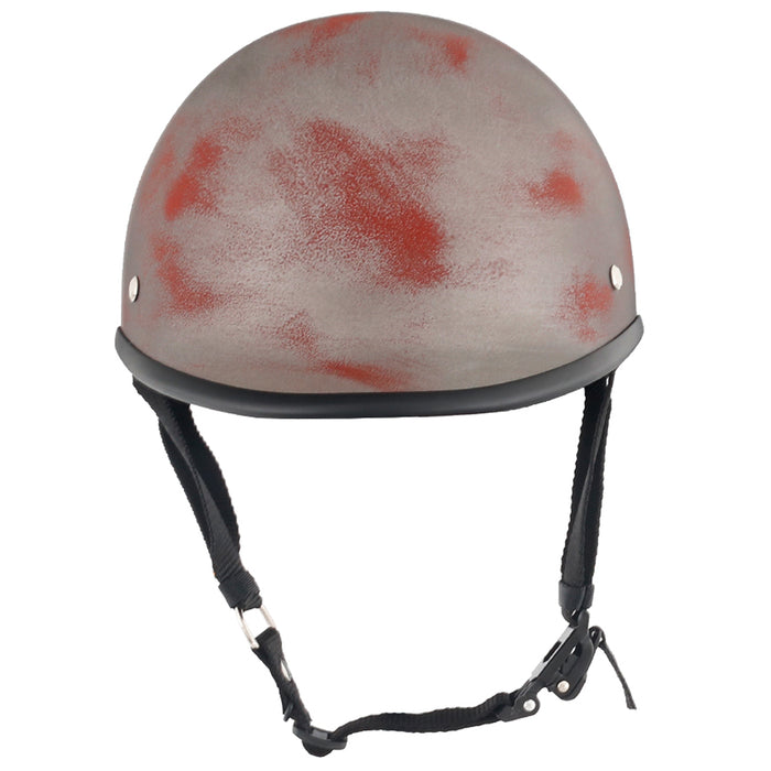 Smallest & Lightest DOT Polo Helmet – Rust Black