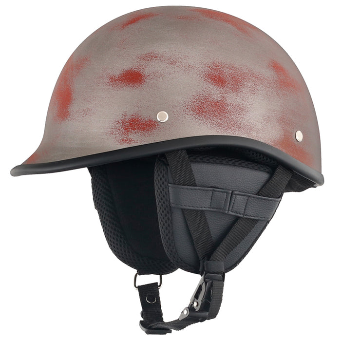 Smallest & Lightest DOT Polo Helmet – Rust Black