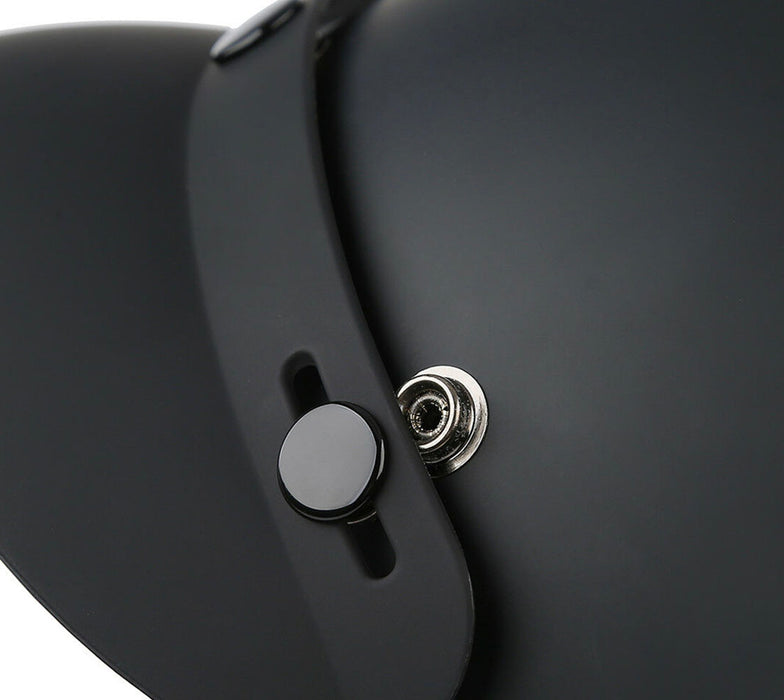 3/4 Retro Open Face DOT Motorcycle Helmet
