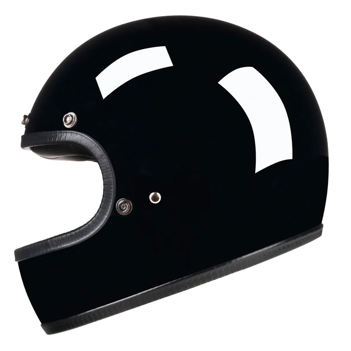 Retro DOT Full Face Motorcycle Helmet