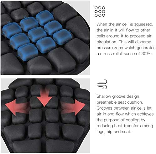 Water Fillable Motorcycle Seat Air Cushion