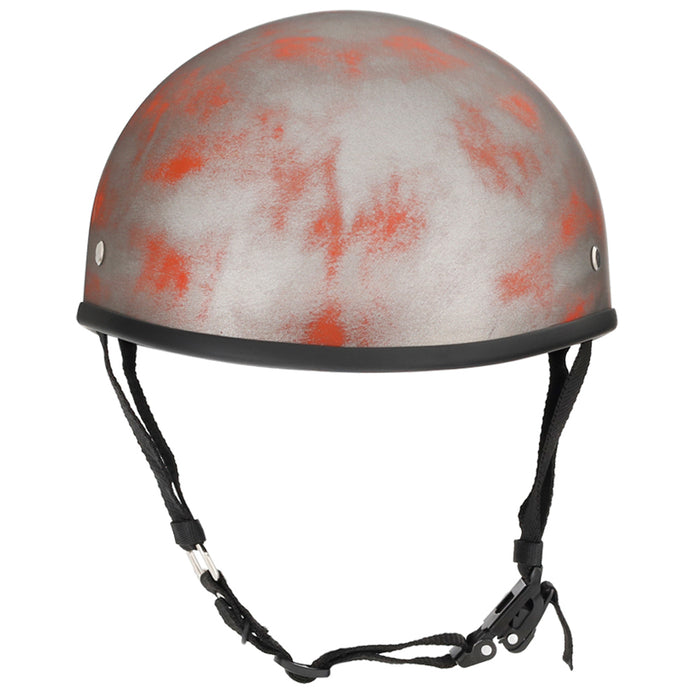 Smallest & Lightest DOT Beanie Helmet – Rust Black