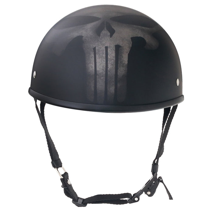 Smallest & Lightest DOT Beanie Helmet – Punisher Style