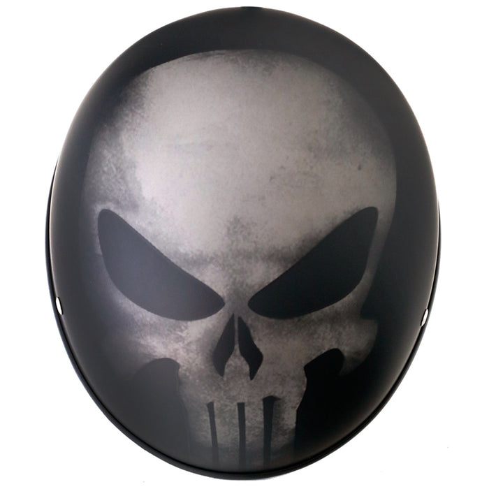 Smallest & Lightest DOT Beanie Helmet – Punisher Style