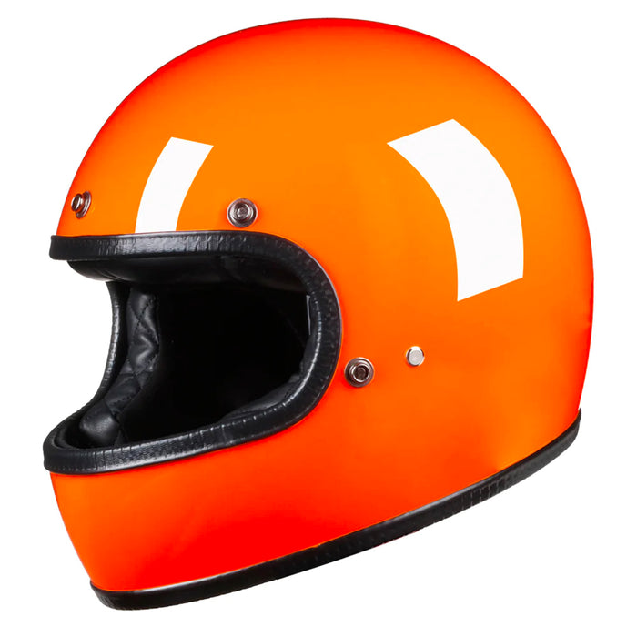 Retro DOT Full Face Motorcycle Helmet