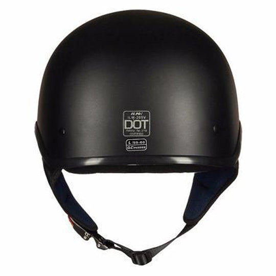 Vintage Half Helmet Open Face Sun Visor DOT Approved